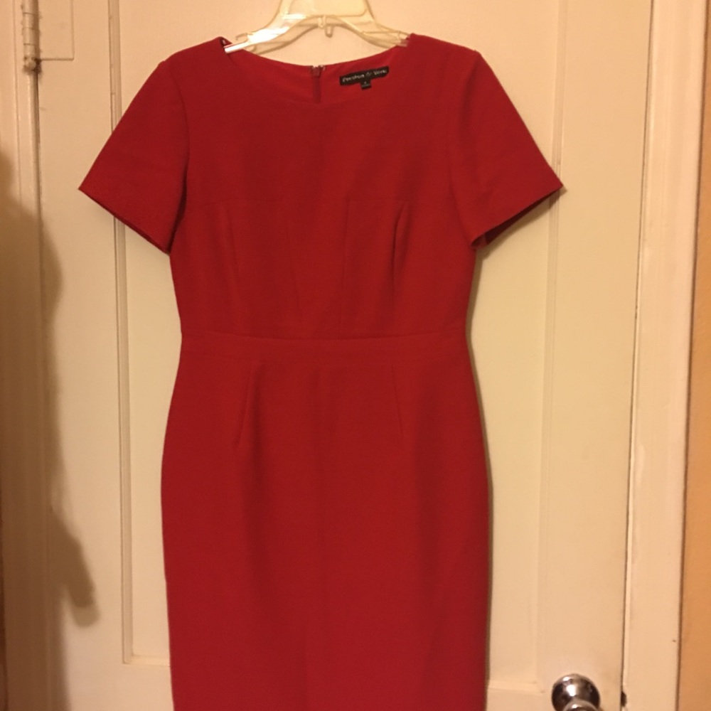 Red dress